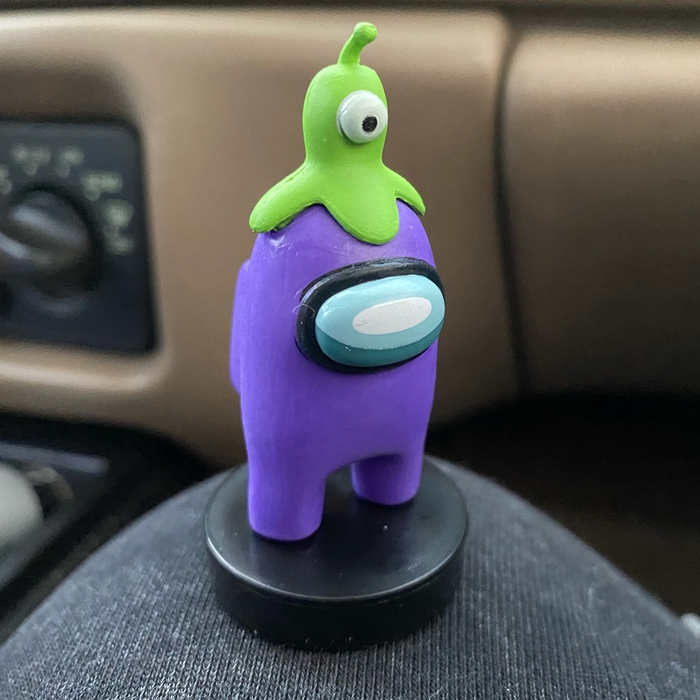 RARE Purple Among Us Character Figurine Blind Box